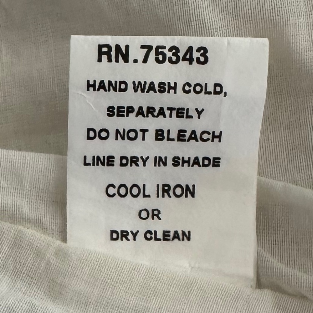 Francesca Bettini Linen Blend Floral Shift Dress Small Summer Vacation Casual - Picture 12 of 15
